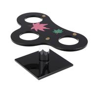 BATHVEVE Ice Cream Cone Not Easy to Deform Acrylic and Sushi Roll Display Stand with Simple Shape Japanese Style Kitchen Holder for Everyday Dessert and Party Use