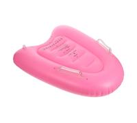 BATHVEVE Inflatable Pool Float Board for Pink Portable Lightweight with Handle Smooth Edges Safe Swimming Hawaiian Luau Party Fun Tropical Pool Accessory
