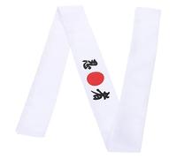 BATHVEVE Japanese Ninja Hood Symbol Print Chef Headband for Cooking Sports Cosplay and Authentic Japanese Style