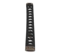 BATHVEVE Japanese Style Warrior Handle Replacement with Alloy Polyester Material and Antislip Grip, Stable Control for Martial Arts and Collection, Traditional Design with Sheath Set