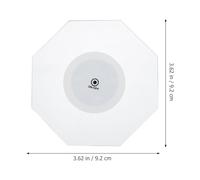 BATHVEVE LED Glowing Cup Holder Light up Acrylic Coaster with Luminous Effect for Entertaining Friends and Dinner Party, Creative and Elegant Design for Home and Car Use