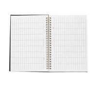 BATHVEVE Ledger Book A4 Comprehensive Entry and Exit Details, Business Accounting Ledger Book for Inventory Management and Expense Tracking, Stylish Pp Cover and Paper, for Office