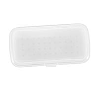 BATHVEVE Manicure Sterilizer Box Nail Art Tools Organizer Tray with Detachable Filter for Nail Clippers and Salon Use