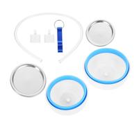 BATHVEVE Manual Jar Sealing Device Machine with Stainless Steel Construction and Easy to Store Design, for Vacuum Sealing and Preserving Food for Wide Mouth Jars