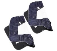 BATHVEVE Mobility Scooter Tiller Cover Dashboard Protector Window Waterproof with Oxford Cloth 2pcs Dustproof and PVC Material, Rainproof Size 29.8 X 17.68 Inches for Outdoors