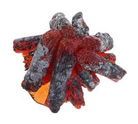 BATHVEVE Model Maintain Realistic Resin Campfire Miniature Prop Bonfire with Highly Detailed Design and Easy to Pretend Campfire Setups and Diorama Scenes