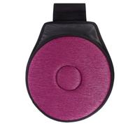 BATHVEVE Multifunction 360° Rotating Car Swivel Cushion Seat Pad Wine Red Single Ring Universal Automotive Seat Accessory for Driver and Passenger Use