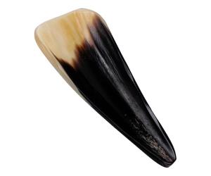 BATHVEVE Natural Horn Triangle Gua Sha Scraper Board for Massage and Skin Nourishment, Labor Saving Reflexology Tool for Muscle Relaxation and Relief in Body and Face