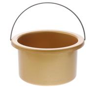 BATHVEVE Non-stick Aluminum Wax Melting Container for Wax Melting Machine High Efficient with Handle Practical Replacement Accessory for Reliable Random Color