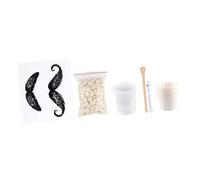 BATHVEVE Nose Wax Removal Stick Wax Beans Paper Cup Nose Hair Waxing Tool for Home DIY and Professional Use in The Salon