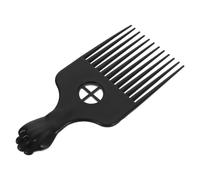 BATHVEVE Plastic Hair Comb for Men Compact and Taming Hair Styling Tool Made of Sturdy Black Plastic Use in Car Or Bathroom