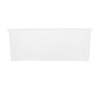 BATHVEVE Plastic Square Lab Basin for Chemical Experiments and Biology Labs with Smooth Nonstick Surface Versatile Biochemistry Tool