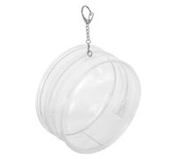 BATHVEVE Plush Doll Travel Bag PVC Toy Storage Bag for Figures Small Doll Carrier Display Pouch for Collectibles and Blind Boxes Portable Hanging Organizer for Boys and Girls