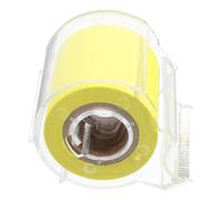 BATHVEVE Portable Sticky Notepads with Full Adhesive Tape and Easy to Tear Paper for Making To-do Lists and School Use, Yellow Multi-function Memo Note Roll for Office Supplies
