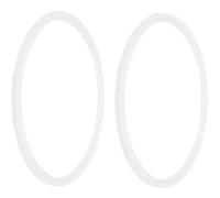 BATHVEVE Pressure Cooker Sealing Rings Silicone Gaskets 2Pcs 24Cm Replacement Parts for Tower A24 Safe Cooking Accessories