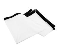 BATHVEVE Projector Screen Portable High Definition Movie Screen Lightweight and Foldable 16:9 100 Inch Polyester for Indoor and Home Use