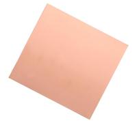 BATHVEVE% Pure Copper Sheet 0.5mm Thickness with Smooth Surface, Easy Forming Copper Plate for Jewelry Making and DIY Decoration Crafts, Metal Sheet for Handmade Jewelry and Craft Supplies