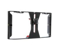 BATHVEVE Red Phone Tripod Phone Holder for Plastic Personal and Professional Use for Micro Film and Live Streaming