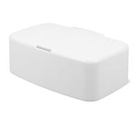 BATHVEVE Refillable Wipes Dispenser Box One-Handed Wet Tissue Holder Portable Storage Organizer for Home Nursery and Travel Plastic Case Keeps Wipes Fresh and Accessible