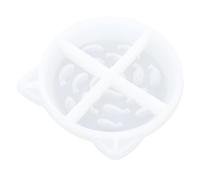 BATHVEVE Reusable Dish and Silicone Mold Shape Pet Fish Bowl Delicate Details, Easy to Clean Flexible Crystal Glue Mold for Making