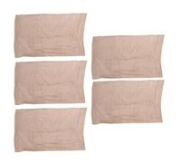 BATHVEVE Reusable Jute Woven Storage Bags Large Capacity 5pcs Lightweight Multi-Functional Pouches for Fruits and Vegetables for Daily Life and Grain Storage