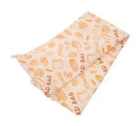 BATHVEVE Reusable Linen Bread Bag with Drawstring Closure for Loaves and Homemade Bread Washable Fabric Pastry Pouch for Daily Needs and Outdoor Picnics