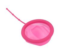 BATHVEVE Reusable Silicone Period Alternative Soft and Flexible for Women Easy to Use Feminine Hygiene Product Red Menstruation Suitable for Hiking and Running