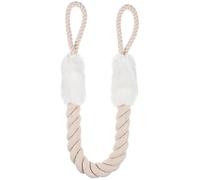 BATHVEVE Safety Door Strap Latch 60cm White Rope Finger Pinch Guard Door Stopper and Pet Protection