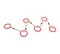 BATHVEVE Safety Walking Rope with Round Handles for Kindergarten and Preschool Outdoor Use Transition Leash with Bright Color Rings Group Walking Aid for Prevent Straying and Ensure Secure