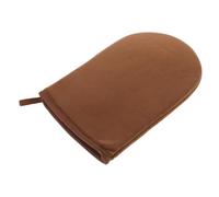 BATHVEVE Self Tanner Applicator Mitt for Even Application of Body Lotion with Soft Flannel Plush Material and Sl esign, for Efficient and Comfortable Sunless Tanning at Home