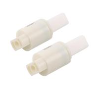 BATHVEVE Soft Close Toilet Seat Buffers Easy Installation 2pcs Plastic Slow Descent Dampers Noise Reducing and Enhanced Stability for Bidet and Toilet Seat for Bathroom and Home Use
