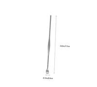 BATHVEVE Stainless Steel Earwax Removal Kit with Spiral Spoons Portable Ear Pickers Comfortable Skin Friendly Ear Cleaning Tools for Professional Home Use