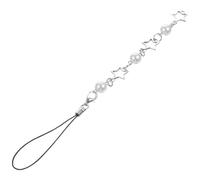 BATHVEVE Star-shaped Beaded Phone Charm Lanyard Strap Stylish Lightweight Phone Chain Decoration Accessories for Women