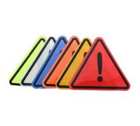 BATHVEVE Stickers of Triangular Reflections Safety Car Strong Reflective and Easy to Paste Material for The Car and Smooth Rear