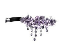BATHVEVE Tassel Crystal Hairpin for Women Elegant Rhinestones Hair Accessory Durable Barrette for Weddings Parties and Everyday Use Unique Hair Clip for Various Hairstyles and Outfits