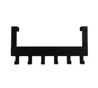 BATHVEVE The Door Hooks 6 Stainless Steel Coat Hooks for Jackets and Bags Space Optimisation Easy Installation for Bathroom and Entryway Use