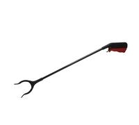 BATHVEVE Thickened Garbage Pliers Robust Litter Picker Tool for Outdoor Cleaning Stainless Steel Construction for Picking Trash in Parks Streets Comfortable Grip Design for Extended Use