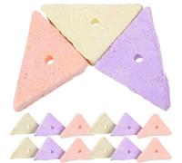 BATHVEVE Triangle Grinding Stones Teeth Care 15pcs Volcanic Chews