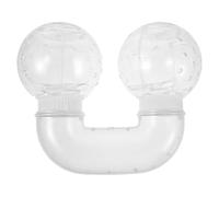 BATHVEVE Tube Providing Hamster and Animals Small Extendable A for with Modular Design Seamless Connection, and Secure Play Environment for Home Use and