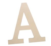 BATHVEVE Unfinished Wall Letter Decorative Hanging Alphabet for Home Party and Wedding Decor Easy to Install and Create a Focal Point