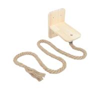 BATHVEVE Wall Hanging Sturdy Jute Scratch Rope 1.58m Cat Climbing Sisal Rope Modular Design with Structural Stability for Vertical Movement for Cats and Kittens for Small Apartments