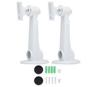 BATHVEVE Wall Mount Monitor Bracket Security Camera Support Holder 2pcs Aluminium Alloy Easy to Store and Space Saving for Cameras Suitable for Indoor and Outdoor Use