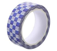 BATHVEVE Washi Tape Scrapbooking Tape Blue Grid Decorative Diy Craft Stationery Supplies for Notebooks and Scrapbooking Projects