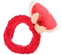 BATHVEVE Watermelon Makeup Headband Spa Headbands 7.47x5.50x3.93in Lightweight Elastic Plush Hair Accessories for Women Cute and Versatile for Applying Makeup