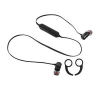 BATHVEVE Wireless In-ear Neckband Earphone for Sports Running Mini Headset with Stereo Sound Comfortable Fit Red Gift for Family and Friends