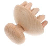 BATHVEVE Wooden Head Care Massage Comb Ergonomic Scalp Massager for Stress Relief Durable and Skin Friendly for Hair Growth and Relaxation Small for Easy Handling