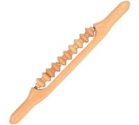 BATHVEVE Wooden Massage Stick Roller for Face and Neck, Household Therapy Tool to Promote, Easy to Carry Multi-Functional Scraping Rod for Family and Outdoor Use