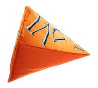 BATHVEVE Yellow Velvet Triangular Phone Pillow Stand Multi-Angle Reading Cushion Support for Home and Dorm Use