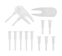 BATHVEVE Yoga Plug Replacement Kit with Removers Set 12pcs Air Pins Versatile Compatibility and Reusable for Fitness for Pilates and Inflatable Bed Use