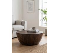 Bathwick Natural Dark Mango Wood Coffee Table 70X70X30 Cm